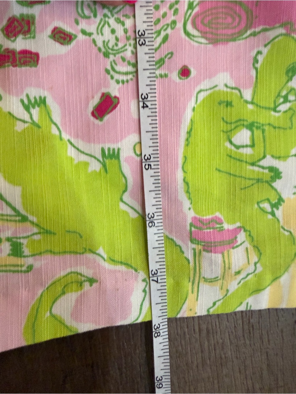 Lilly Pulitzer Vintage Rare Frisky Business Sheath Dress Size 12 Alligator π - Picture 13 of 14